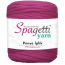 Penye İp Çift Dokulu Koyu Fuşya El Örgü İpliği