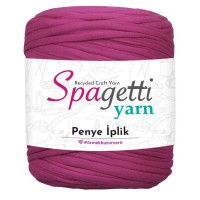 Penye İp Çift Dokulu Koyu Fuşya El Örgü İpliği Penye İp Çift Dokulu Koyu Fuşya El Örgü İpliği