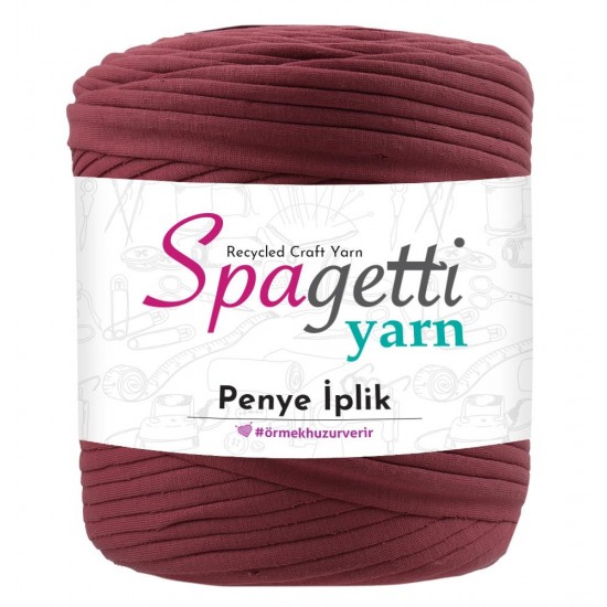 Penye İp Çift Dokulu Soft Kırmızı El Örgü İpliği