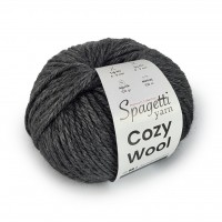Cozy Wool Antrasit Gri El Örgü İpliği Cozy Wool Antrasit Gri El Örgü İpliği