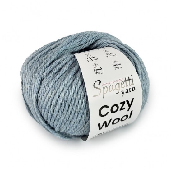 Cozy Wool Bebe Mavi El Örgü İpliği