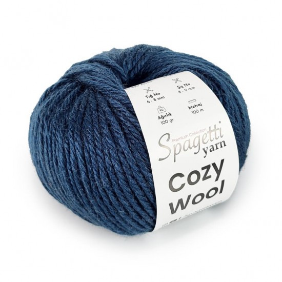 Cozy Wool Petrol Yeşil El Örgü İpliği