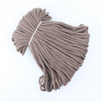 Dolgulu Makrome Koyu Bej 250g El Örgü İpliği