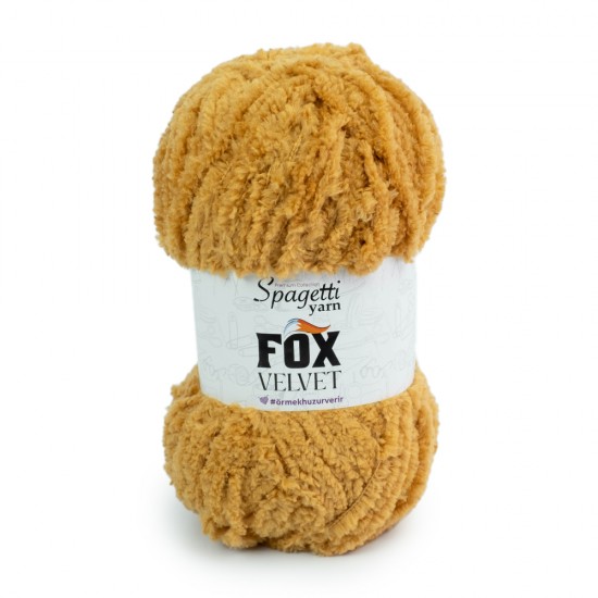 Fox Velvet Bronz Kadife El Örgü İpliği