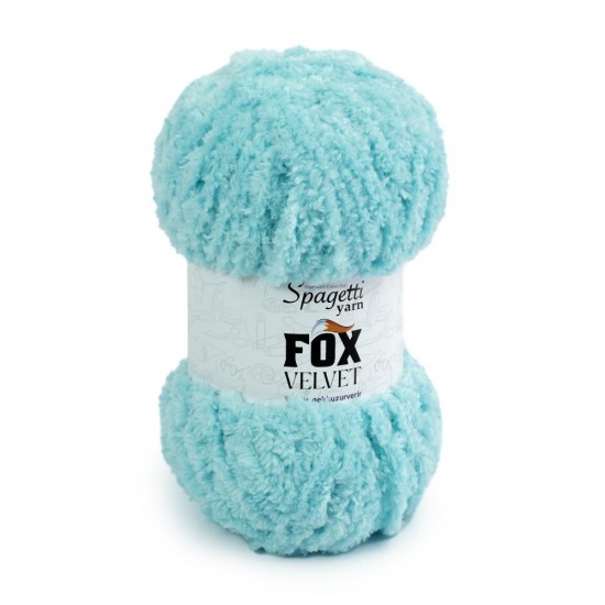 Fox Velvet Mint Yeşil Kadife El Örgü İpliği