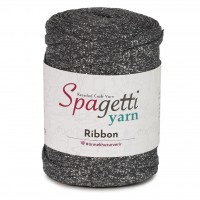 Simli Ribbon Füme (Gümüş Sim) El Örgü İpliği Simli Ribbon Füme (Gümüş Sim) El Örgü İpliği