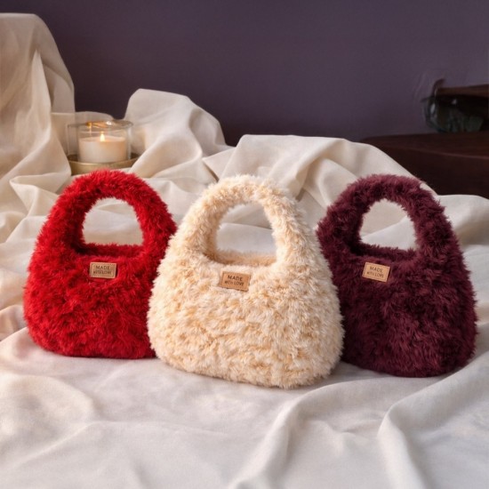 Furry Mercan Kadife El Örgü İpliği