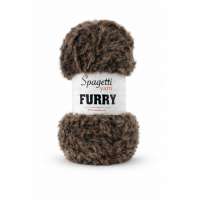 Furry Toprak Rengi Kadife El Örgü İpliği