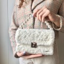 Furry Toprak Rengi Kadife El Örgü İpliği