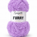 Furry Lila Kadife El Örgü İpliği