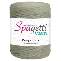 Penye İp Taşlı Bej El Örgü İpliği