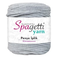 Penye İp Gri Melanj El Örgü İpliği