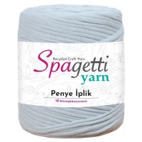 Penye İp Hareli Gri El Örgü İpliği