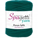 Penye İp Işıltılı Çam Yeşil El Örgü İpliği