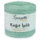 Kağıt İp Açık Mint El Örgü İpliği