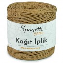 Kağıt İp Karamel El Örgü İpliği