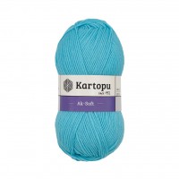 Kartopu Aksoft Mint Yeşil El Örgü İpliği K502 Kartopu Aksoft Mint Yeşil El Örgü İpliği K502