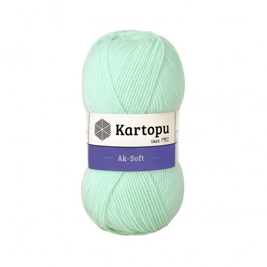 Kartopu Aksoft Minty El Örgü İpliği K563