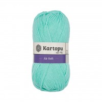 Kartopu Aksoft Nil Yeşil El Örgü İpliği K507 Kartopu Aksoft Nil Yeşil El Örgü İpliği K507