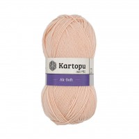 Kartopu Aksoft Ten Rengi El Örgü İpliği K353 Kartopu Aksoft Ten Rengi El Örgü İpliği K353