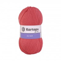Kartopu Aksoft Nar Çiçeği El Örgü İpliği K260 Kartopu Aksoft Nar Çiçeği El Örgü İpliği K260