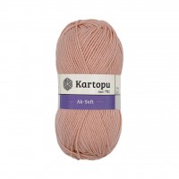 Kartopu Aksoft Pudra Pembe El Örgü İpliği K1873 Kartopu Aksoft Pudra Pembe El Örgü İpliği K1873