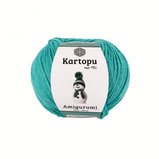 Kartopu Amigurumi Deniz Yeşil El Örgü İpliği K418