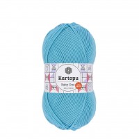 Kartopu Baby One Turkuaz El Örgü İpliği K576