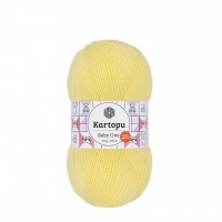 Kartopu Baby One Soft Sarı El Örgü İpliği K331