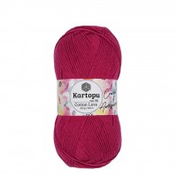 Kartopu Cotton Love Fuşya El Örgü İpliği K734 Kartopu Cotton Love Fuşya El Örgü İpliği K734