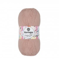 Kartopu Cotton Love Pudra Pembe El Örgü İpliği K234 Kartopu Cotton Love Pudra Pembe El Örgü İpliği K234
