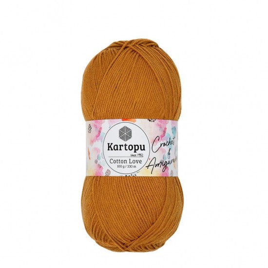 Kartopu Cotton Love Hardal Sarı El Örgü İpliği K355