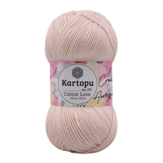 Kartopu Cotton Love Ten Rengi El Örgü İpliği K793