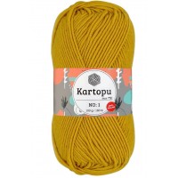 Kartopu No: 1 Sarı El Örgü İpliği K154