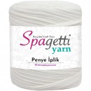 Penye İp Keten Krem El Örgü İpliği