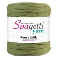 Penye İp Kına Yeşil El Örgü İpliği Penye İp Kına Yeşil El Örgü İpliği
