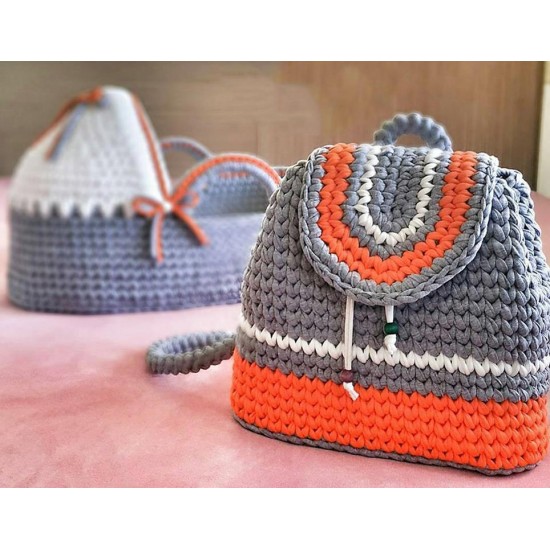 Penye İp Kırçıllı Füme El Örgü İpliği