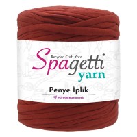 Penye İp Kiremit Rengi El Örgü İpliği Penye İp Kiremit Rengi El Örgü İpliği