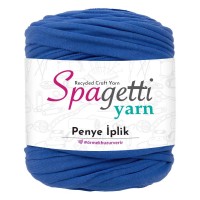 Penye İp Klasik Mavi El Örgü İpliği
