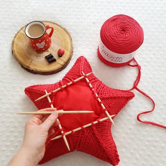 Penye İp Klasik Mavi El Örgü İpliği