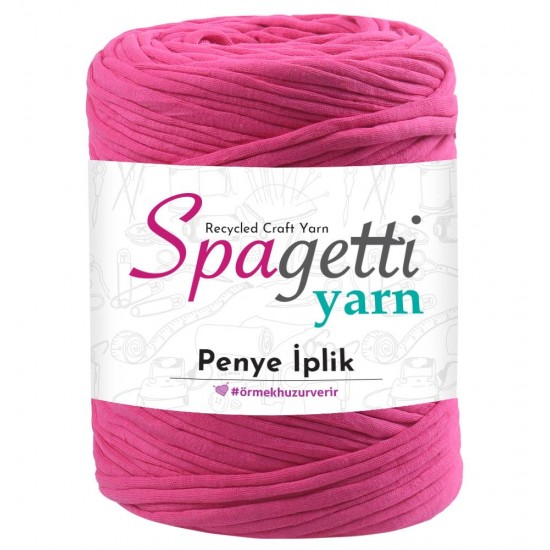 Penye İp Klasik Pembe El Örgü İpliği
