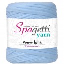 Penye İp Koyu Bebe Mavi El Örgü İpliği