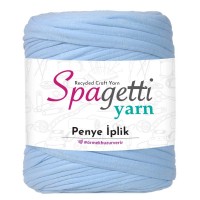 Penye İp Koyu Bebe Mavi El Örgü İpliği Penye İp Koyu Bebe Mavi El Örgü İpliği