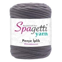 Penye İp Koyu Gri El Örgü İpliği