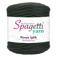 Penye İp Koyu Haki El Örgü İpliği