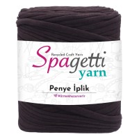 Penye İp Koyu Kahve El Örgü İpliği