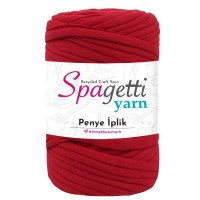 Penye İp Koyu Kırmızı El Örgü İpliği