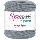 Penye İp Koyu Melanj Gri El Örgü İpliği
