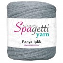 Penye İp Koyu Melanj Gri El Örgü İpliği