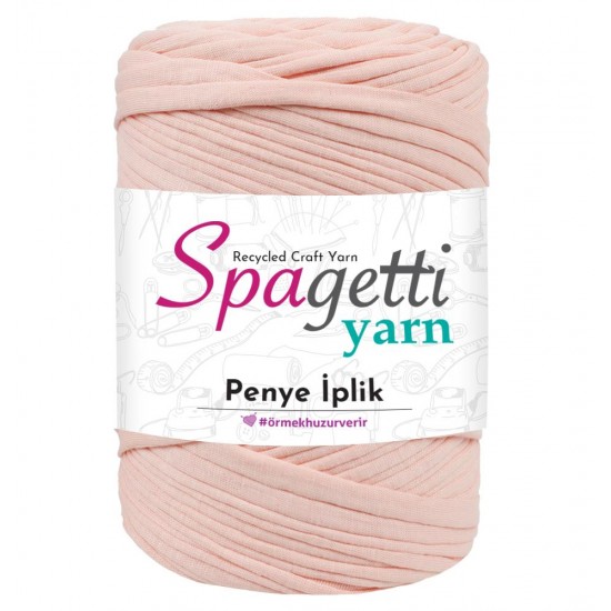 Penye İp Koyu Somon El Örgü İpliği